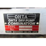 OHTA dry pump COMBINATION CBS 40A  2,2 kW. Used